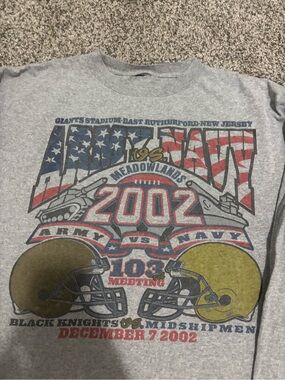Vintage 2002 Army Navy Game Long Sleeve Men’s XL
